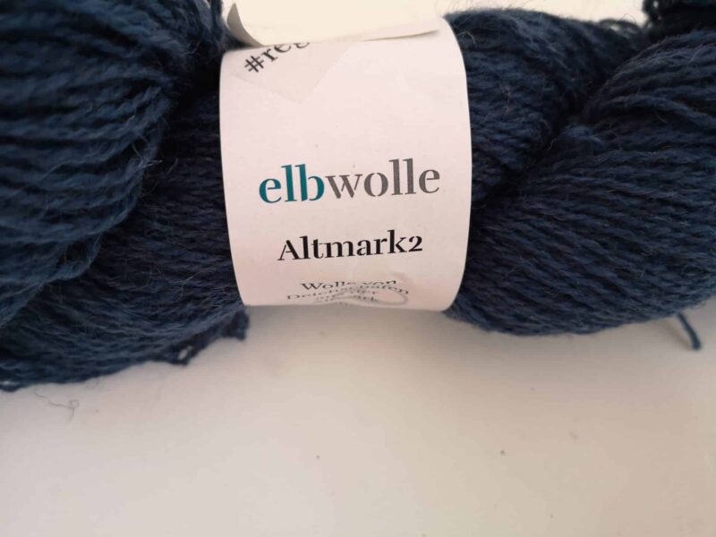 elbwolle Altmark 2 Schurwolle blau