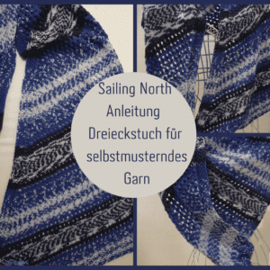 Sailing North Anleitung Dreieckstuch