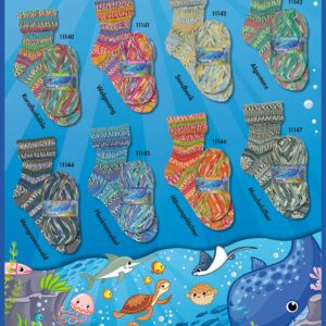 Opal Wasserwelten 4-fach Sockenwolle Titel