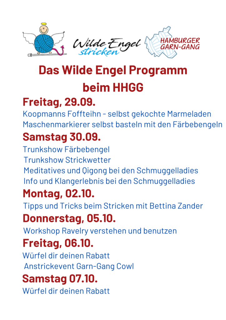 Das Wilde Engel Programm beim HHGG 2023
